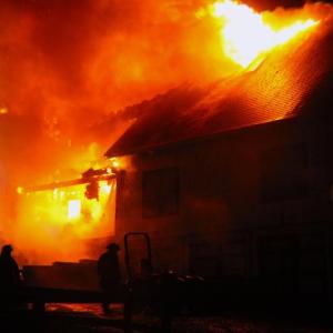 Old Stone Road, Lincolnville House Fire (Photo courtesy Aurora Randolph)