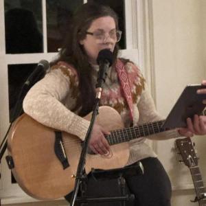 Sarah Johnston, guitar and vocals 