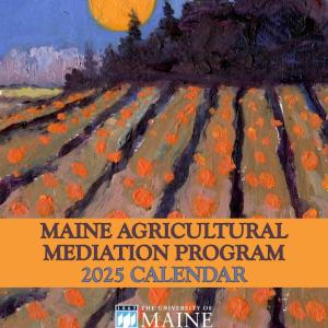  MAMP 2025 calendar, front. (Photo courtesy University of Maine Cooperative Extension)