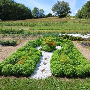Ornamental Herb Garden in Appleton. (Photo courtesy Merryspring Nature Center)