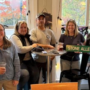 (Left to Right) Shawn Wilcox, Andrea Wilcox, Jill Mitchell, Brandon Allen, Tara Boynton, and Todd Boynton. Photo courtesy Ryan Watts