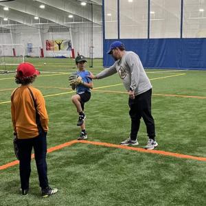 Baseball Clinic. (Photo courtesy Five Town Little League) Baseball Clinic. (Photo courtesy Five Town Little League)