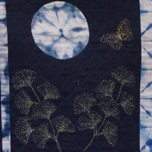 My take on Japanese Fabric Art by Jane Hann Morey. (Permission for photo use granted to Rockport Public Library)