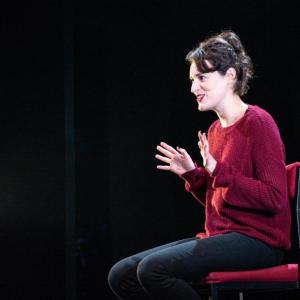 Phoebe Waller-Bridge in scenes from Fleabag. (Photo by Matt Humphrey)