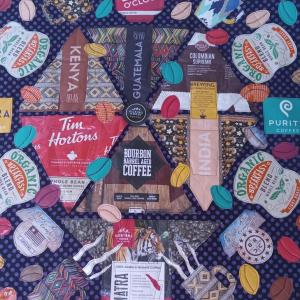 World Coffee Addiction by Pam Soucy. (Permission for photo use granted to Rockport Public Library)