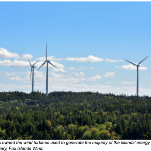 Image courtesy USDA, Rural Development USDA wind turbines north haven