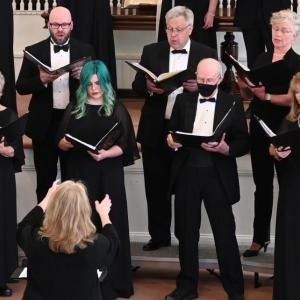 St. Cecilia Chamber Choir holds auditions spring 2025. (Photo by Bruce Cowan)