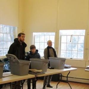 Indoor worm bin harvest workshop at Merryspring Nature Center. (Photo courtesy Merryspring Nature Center)