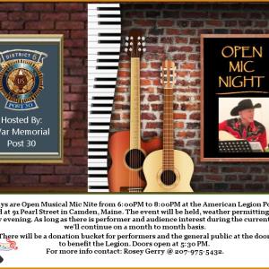 mic nite poster