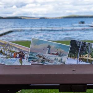 Maine artists are invited to submit holiday-themed artwork to Pine Tree Society’s 2025 Holiday Card Competition. The deadline is Friday, May 30. Competition Criteria and more information about this annual fundraiser in support of Maine people with disabilities can be found at www.pinetreesociety.org. (Photo courtesy Pine Tree Society) Maine artists are invited to submit holiday-themed artwork to Pine Tree Society’s 2025 Holiday Card Competition. The deadline is Friday, May 30. Competition Criteria and more information about this annual fundraiser in support of Maine people with disabilities can be found at www.pinetreesociety.org. (Photo courtesy Pine Tree Society)
