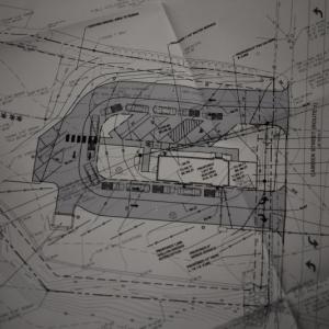 Planning Board application site plan for Aroma Joes.