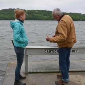 Alison McKellar and Kenny Dodge
