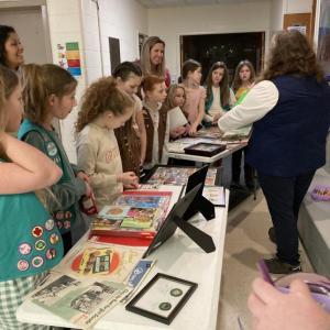 Knox County Girl Scouts at the annual Cookie Rally. (Photo courtesy Trina Schroeder)