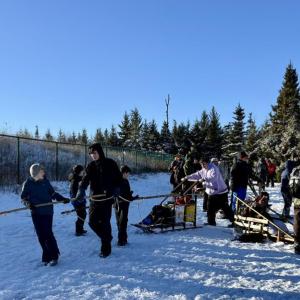 Troop 200 convenes with 150 boys scouts from around Maine in Castine for the 54th Klondike Derby. (Photo courtesy Troop 200) Troop 200