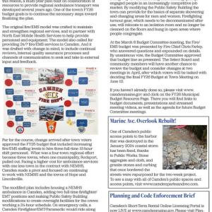 Camden Maine - March 2025 Newsletter - pg 4