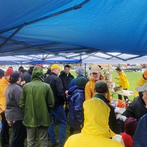 Volunteers at the 2024 Rockland Harborside Cleanup. (Photo courtesy City of Rockland)