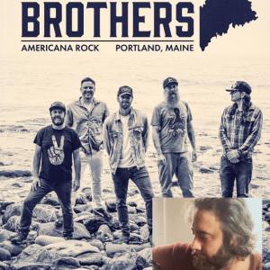 Poster for March 21 concert by The Mallett Brothers Band with Chris Ross at Camden Opera House