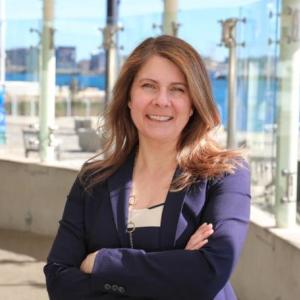Elizabeth Scott. (Photo by Vanessa Kahn, courtesy New England Aquarium)