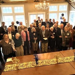 Members of the Camden Rotary Club celebrated its centennial earlier this month at Cellardoor Winery. Camden Rotarians celebrate anniversary
