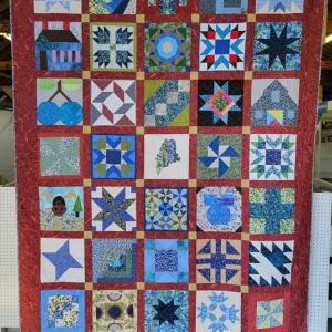 2023 Union Fair Raffle Quilt. (Photo courtesy Rick Butler) 2023 Union Fair Raffle Quilt, (Photo courtesy Rick Butler)