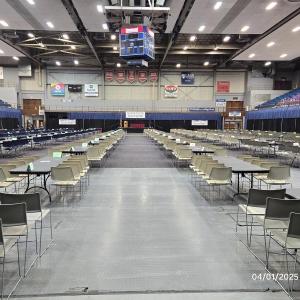 The day before the meet. (Photo by Brian Twitchell)