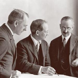 James Frederick Dawson, Frederick Law Olmsted Jr. and Percival Gallagher, Courtesy National Park Service