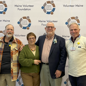 Rob Holloway (AIO Market Director), Felicia and David Feldman, Alan Kearl (AIO Executive Director). (Photo courtesy Alan Kearl)