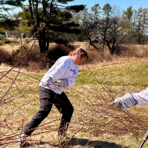 two americorps volunteers