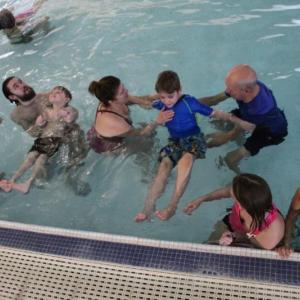 First Grade Swim. (Photo courtesy Waldo County YMCA)