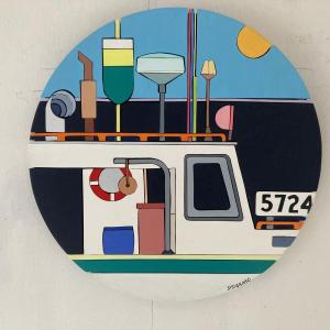 Boat 5724 - J. Bisignono. (Photo courtesy Maine Coastal Islands National Wildlife Refuge Visitor Center)