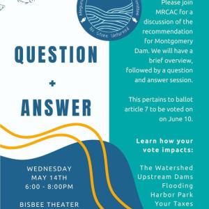 MRCAC May 14 Q&A meeting flyer