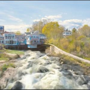 How the falls would likely look after the Montgomery Dam removal. (Image courtesy Rick Thackeray/MRCAC file photo) c