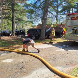 Rolling hose