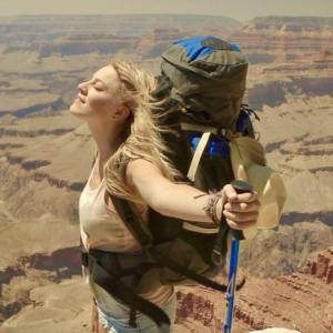 Film still of Brit Morgan in Granite Rapids Moon. (Photo courtesy Strand Theatre)