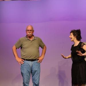 Gordan Page and Lisa Millette. (Photo courtesy Watts Hall Community Players)