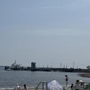 Summer at Lincolnville Beach.(Photo by Ed O’Brien) Beach