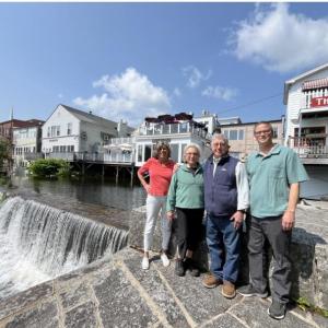 Meg Quijano, Bernice Berger, Arthur Kirklian and Tom Rothwell (Photo courtesy Tom Rothwell) c