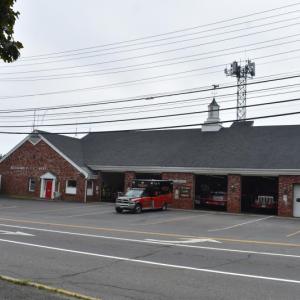 Firefighters moved into the current central Rockland Fire Station in 1971. It accommodated 15 employees working 24-hour shifts. (Photo by Sarah Thompson)