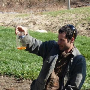 Aaron Englander leads a KNF Workshop at Erickson Fields Preserve. (Photo courtesy Jocelyn Tidwell)