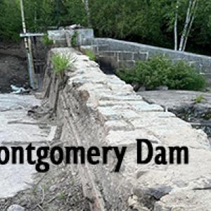 Montgomery Dam in Camden, Maine.