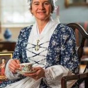 Anne Barrett as Martha Washington. (Photo courtesy MaineHealth)