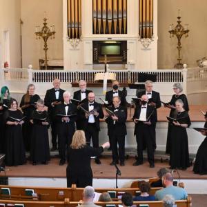 St. Cecilia Chamber Choir. (Photo by Bruce Cowan)