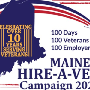 Maine Hire-A-Vet logo 2025