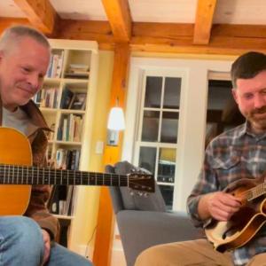 Acoustic duo Grassquatch are John Ganz, on guitar, and Dan Sowder, on mandolin. (Photo courtesy Good Tern Co-op)