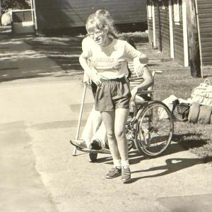 (Then) Kristin Selwood of Winthrop. (Photo courtesy Pine Tree Camp)