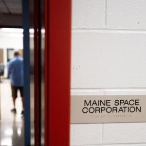 Maine Space Corp. was created by lawmakers to take advantage of an emerging space economy with a goal of creating 500 jobs by 2030 and up to 5,500 jobs over 20 years. Photo by Garrick Hoffman. inside the MSC facility.