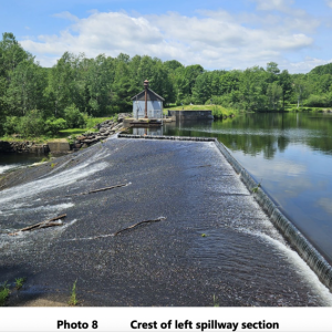 Seabright Dam, Camden (Photo courtesy Town of Camden) Seabright Dam, Camden (Photo courtesy Town of Camden)