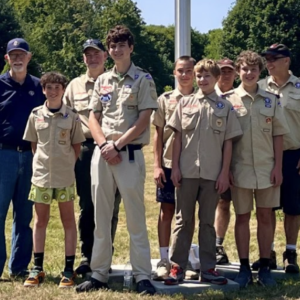 Dominic Todd and members of Troop No. 200 (Photo courtesy Troop No. 200) Dominic Todd and members of Troop No. 200 (Photo courtesy Troop No. 200)