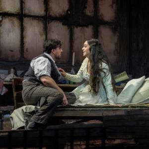 Freddie De Tommaso as Rodolfo and Juliana Grigoryan as Mimì in Puccini's "La Bohème." (Photo by Karen Almond / Met Opera) Freddie De Tommaso as Rodolfo and Juliana Grigoryan as Mimì in Puccini's "La Bohème." (Photo by Karen Almond / Met Opera)