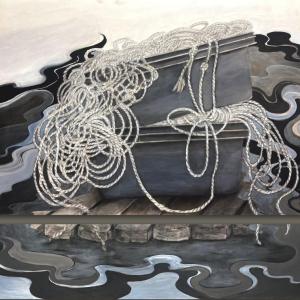 Painting by Pam Cabañas. (Photo courtesy Pam Cabañas)